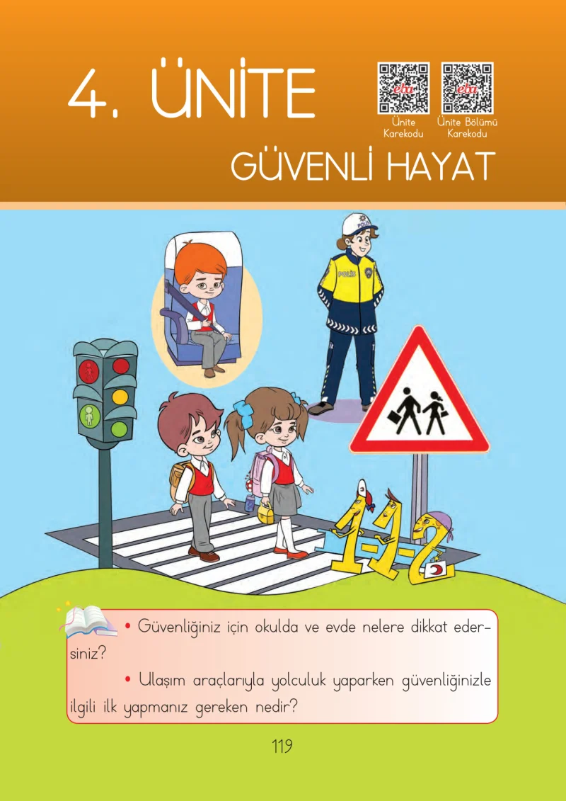 1. Sınıf Hayat Bilgisi Ders Kitabı Cevapları İhsan Yayıncılık Sayfa 119