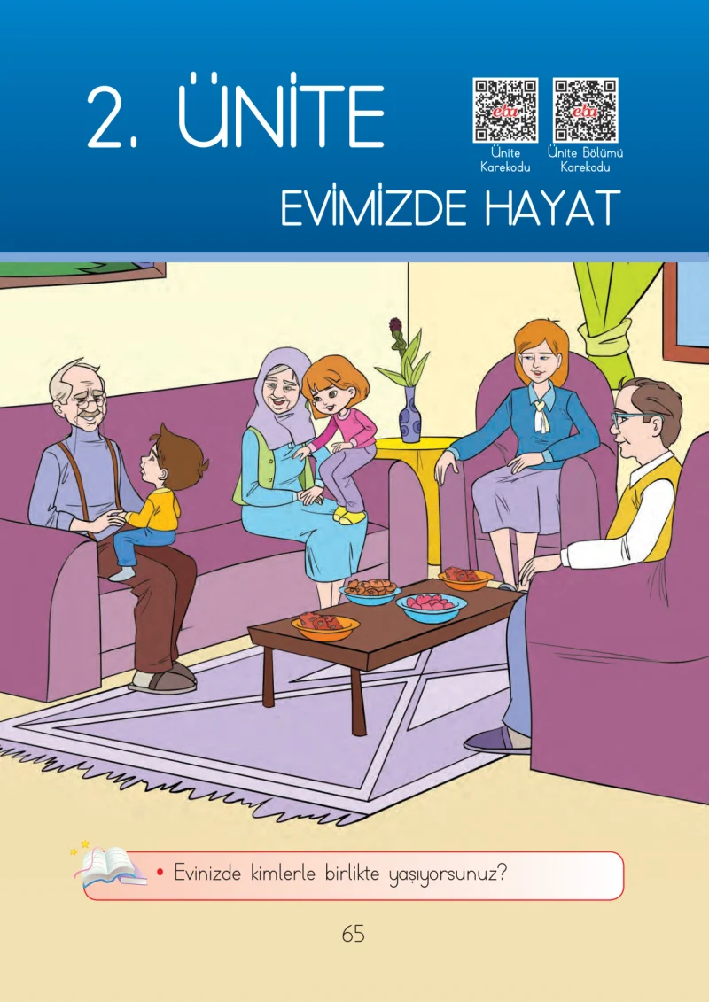 1. Sınıf Hayat Bilgisi Ders Kitabı Cevapları İhsan Yayıncılık Sayfa 65