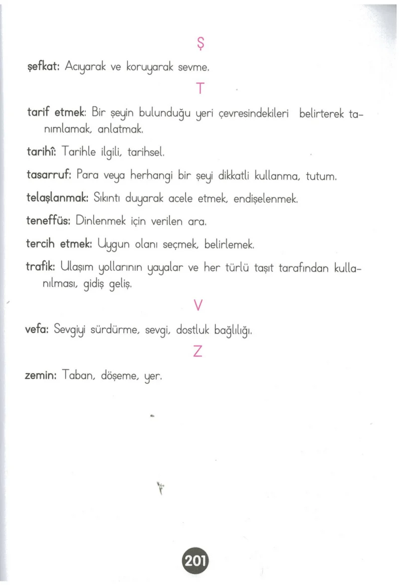 1. Sınıf Hayat Bilgisi Ders Kitabı Cevapları Kök-e Yayınları Sayfa 201