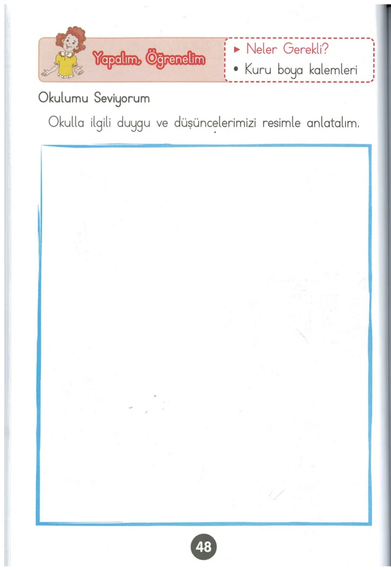 1. Sınıf Hayat Bilgisi Ders Kitabı Cevapları Kök-e Yayınları Sayfa 48