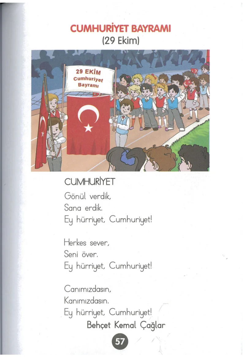 1. Sınıf Hayat Bilgisi Ders Kitabı Cevapları Kök-e Yayınları Sayfa 57