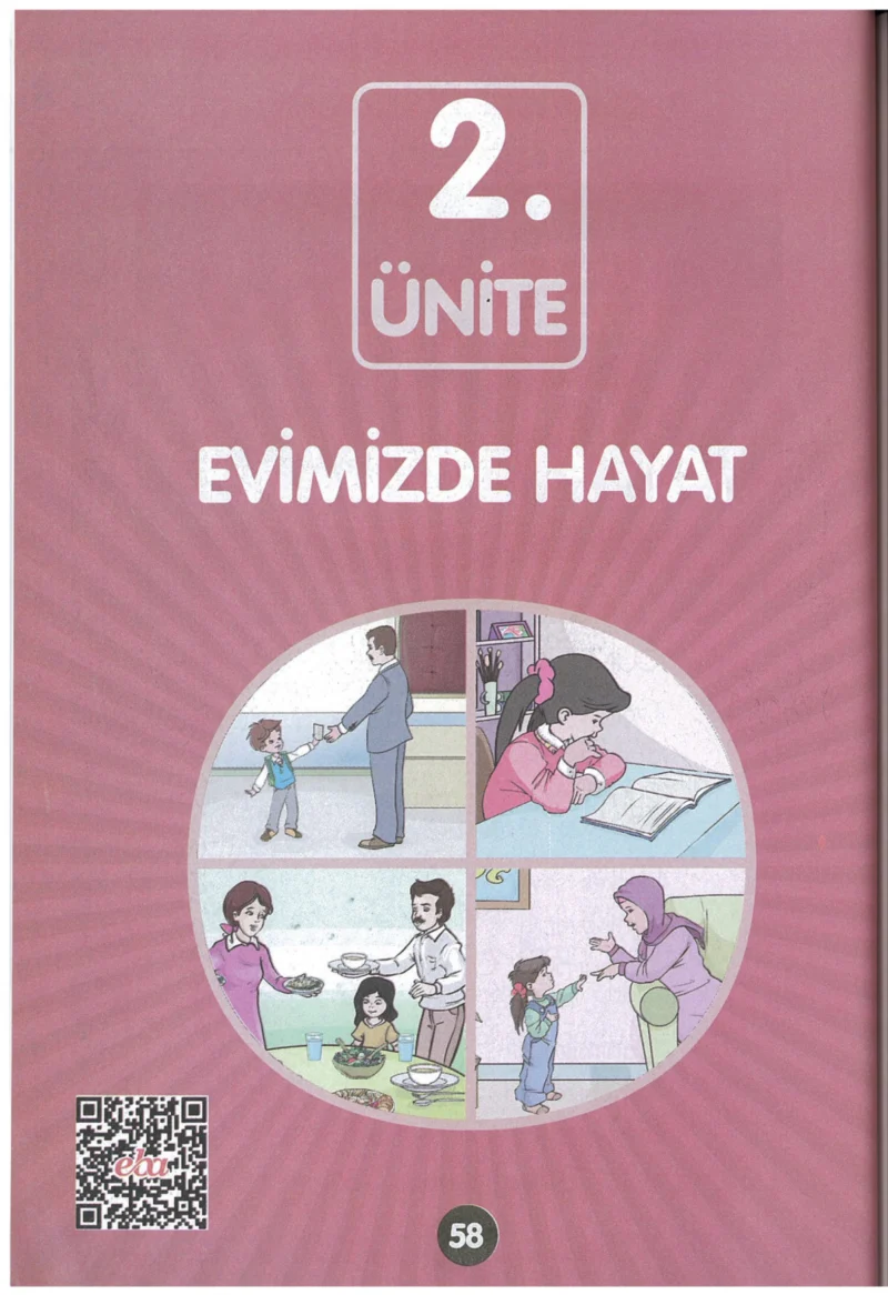 1. Sınıf Hayat Bilgisi Ders Kitabı Cevapları Kök-e Yayınları Sayfa 58