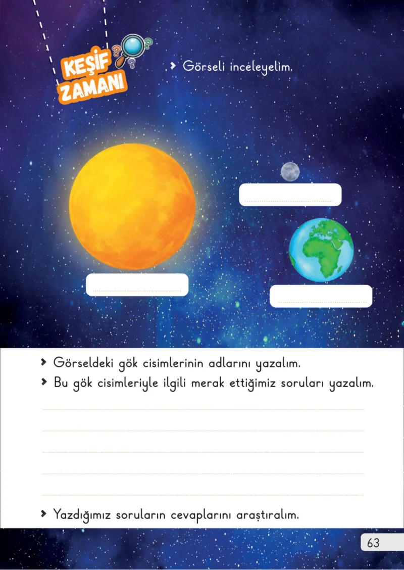 1. Sınıf Hayat Bilgisi Ders Kitabı Cevapları Meb Yayınları 2. Kitap Sayfa 63