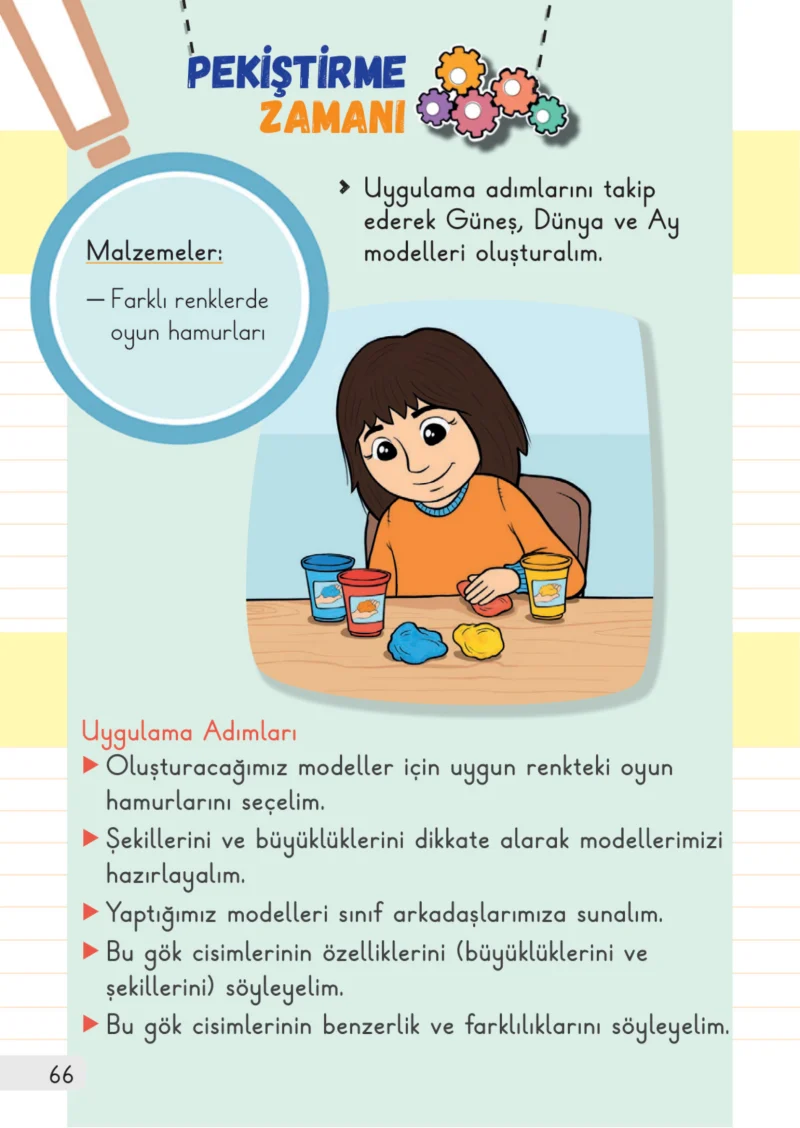 1. Sınıf Hayat Bilgisi Ders Kitabı Cevapları Meb Yayınları 2. Kitap Sayfa 66