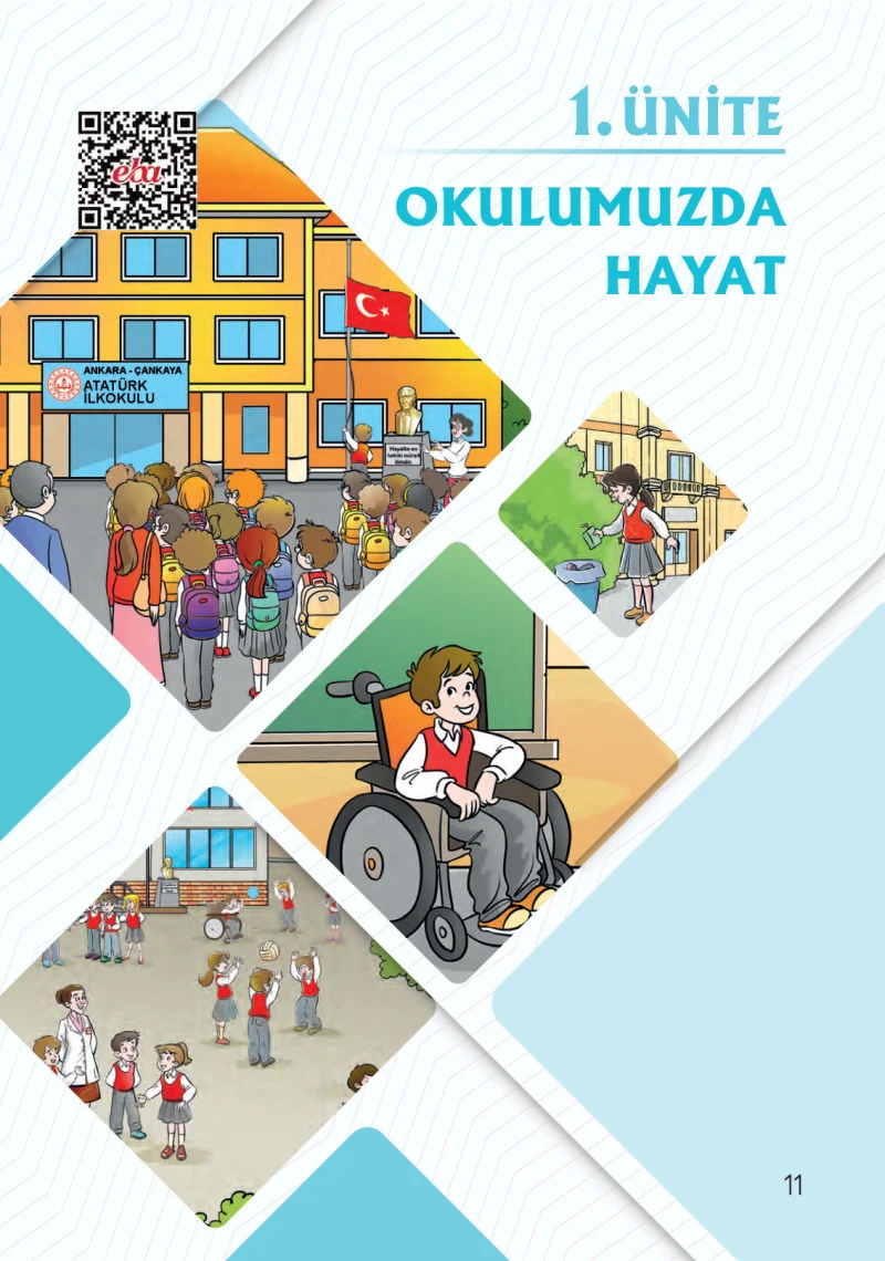1. Sınıf Hayat Bilgisi Ders Kitabı Cevapları Pasifik Yayınları Sayfa 11