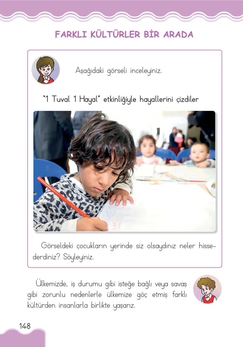 1. Sınıf Hayat Bilgisi Ders Kitabı Cevapları Pasifik Yayınları Sayfa 148
