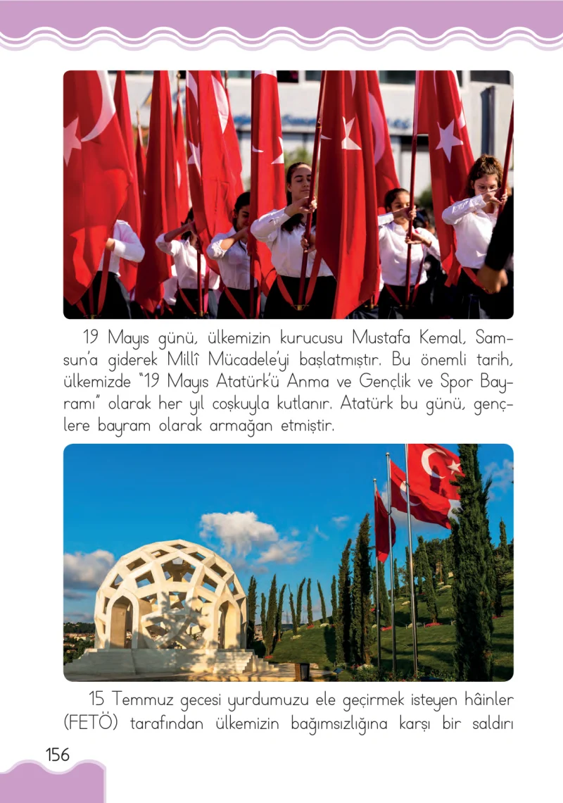 1. Sınıf Hayat Bilgisi Ders Kitabı Cevapları Pasifik Yayınları Sayfa 156