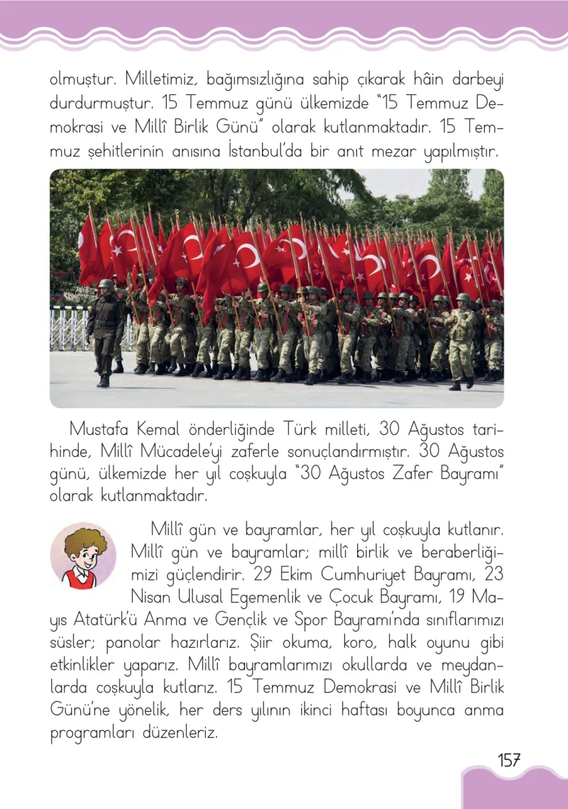 1. Sınıf Hayat Bilgisi Ders Kitabı Cevapları Pasifik Yayınları Sayfa 157
