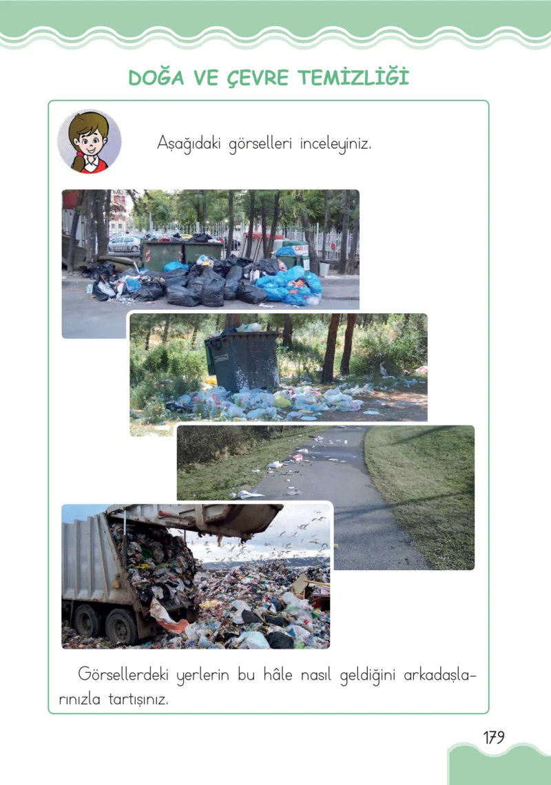 1. Sınıf Hayat Bilgisi Ders Kitabı Cevapları Pasifik Yayınları Sayfa 179