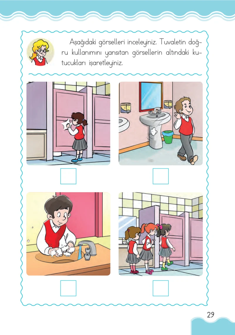 1. Sınıf Hayat Bilgisi Ders Kitabı Cevapları Pasifik Yayınları Sayfa 29