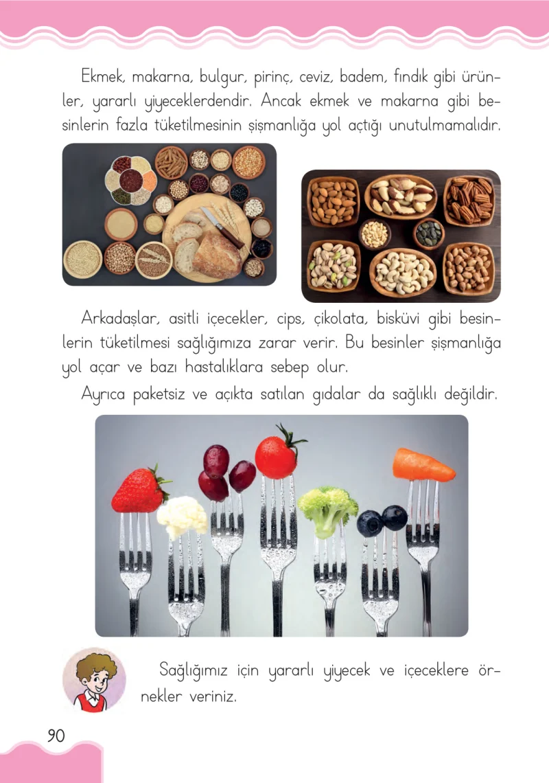 1. Sınıf Hayat Bilgisi Ders Kitabı Cevapları Pasifik Yayınları Sayfa 90