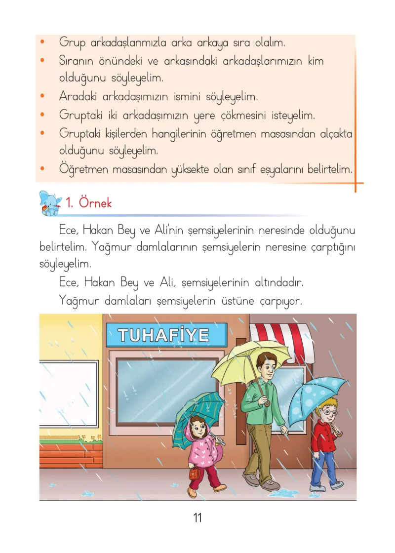 1. Sınıf Matematik Ders Kitabı Cevapları Açılım Yayınları Sayfa 11