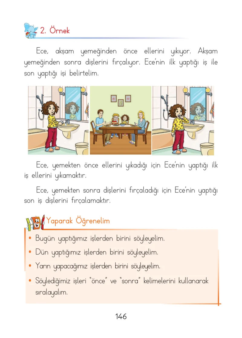 1. Sınıf Matematik Ders Kitabı Cevapları Açılım Yayınları Sayfa 146