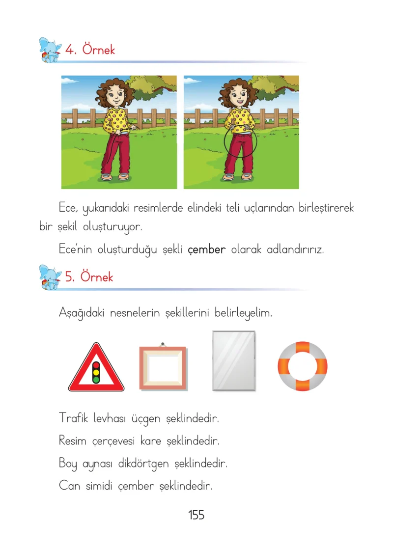 1. Sınıf Matematik Ders Kitabı Cevapları Açılım Yayınları Sayfa 155