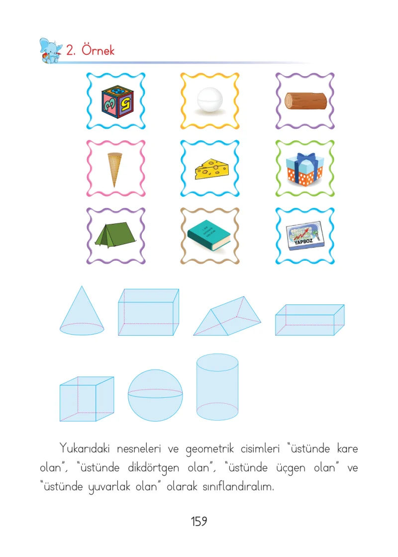 1. Sınıf Matematik Ders Kitabı Cevapları Açılım Yayınları Sayfa 159