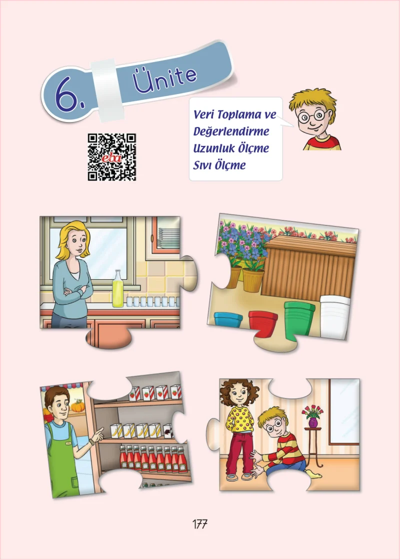 1. Sınıf Matematik Ders Kitabı Cevapları Açılım Yayınları Sayfa 177