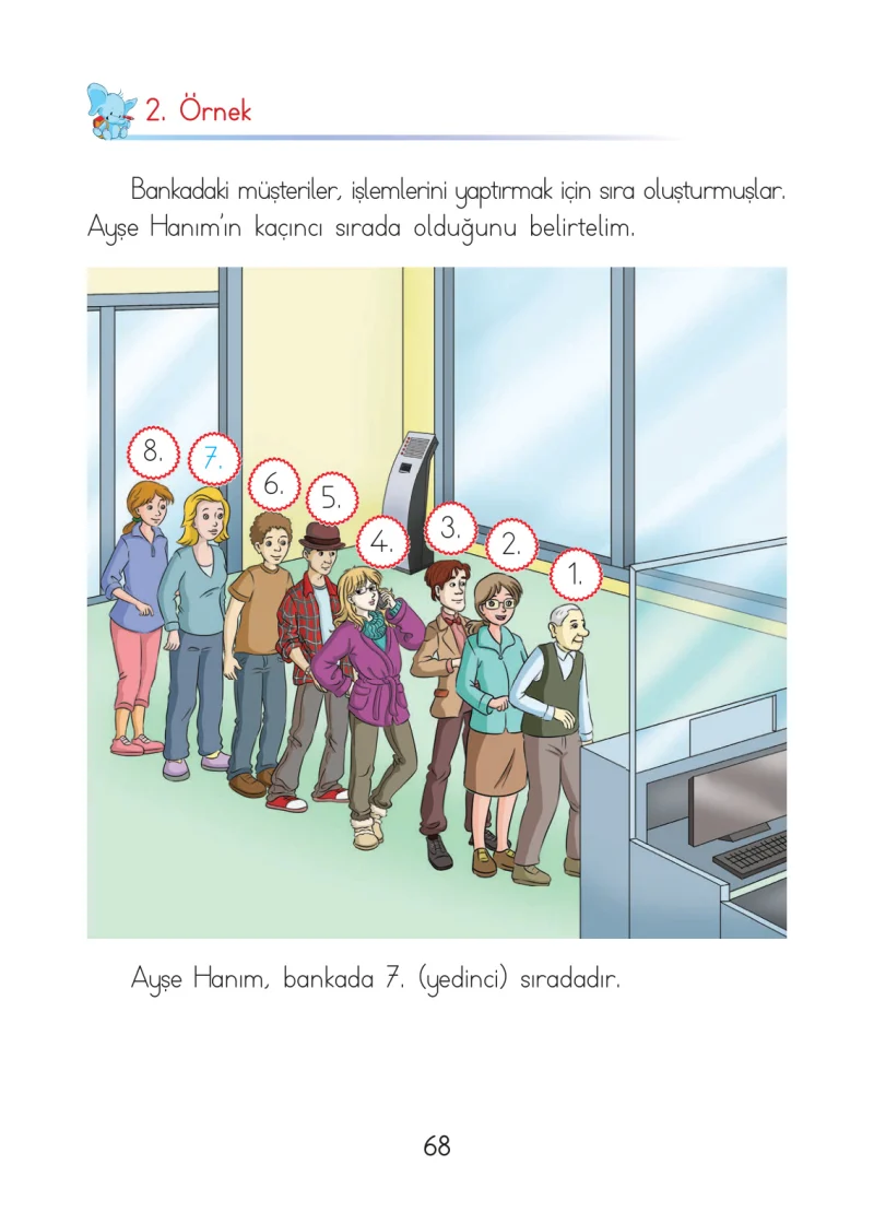 1. Sınıf Matematik Ders Kitabı Cevapları Açılım Yayınları Sayfa 68