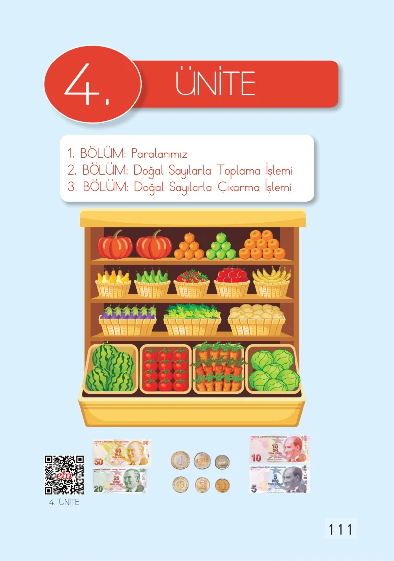 1. Sınıf Matematik Ders Kitabı Cevapları Dizin Yayıncılık Sayfa 111