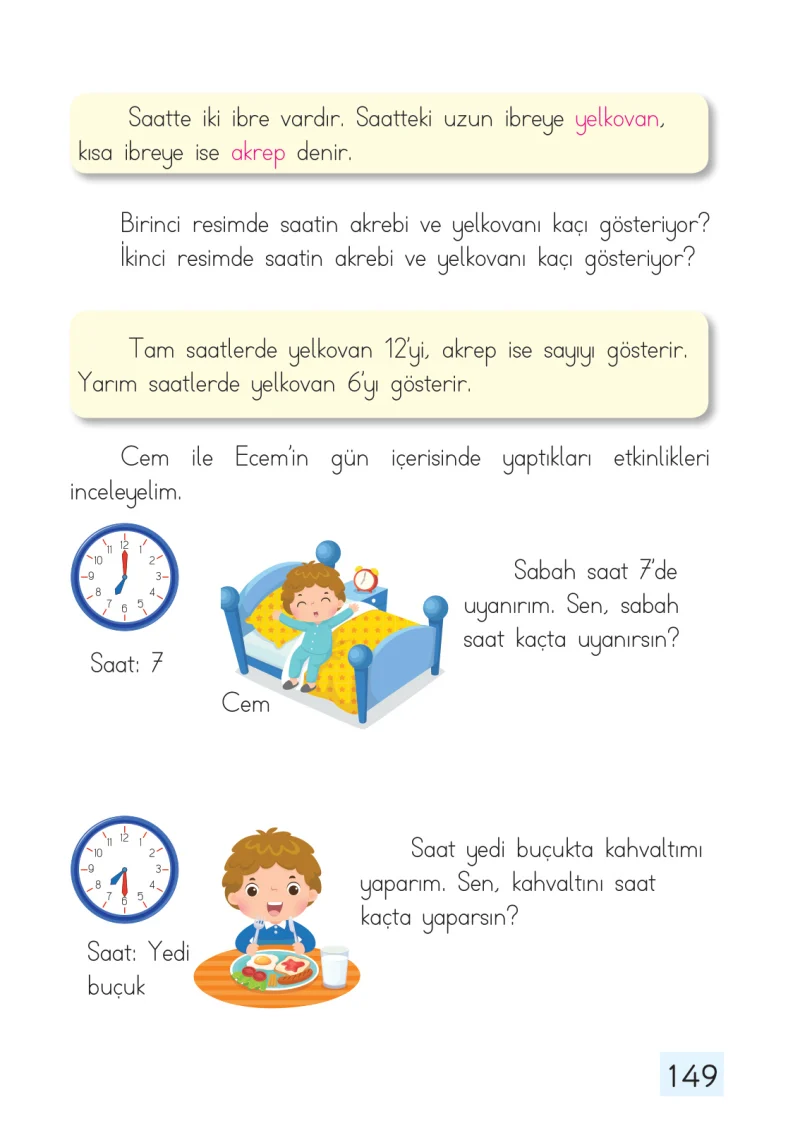 1. Sınıf Matematik Ders Kitabı Cevapları Dizin Yayıncılık Sayfa 149