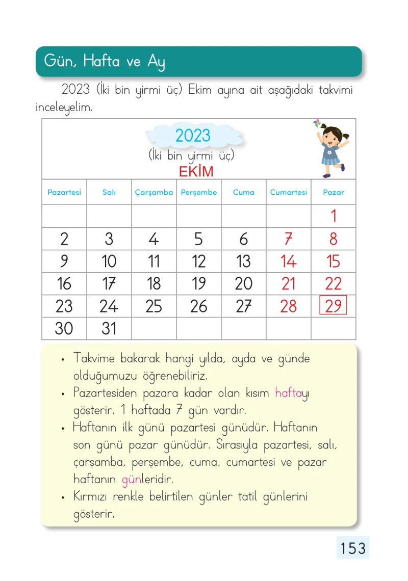 1. Sınıf Matematik Ders Kitabı Cevapları Dizin Yayıncılık Sayfa 153