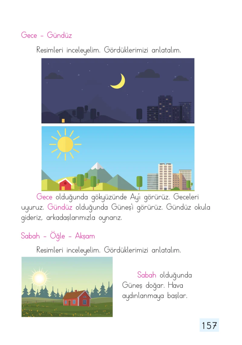 1. Sınıf Matematik Ders Kitabı Cevapları Dizin Yayıncılık Sayfa 157