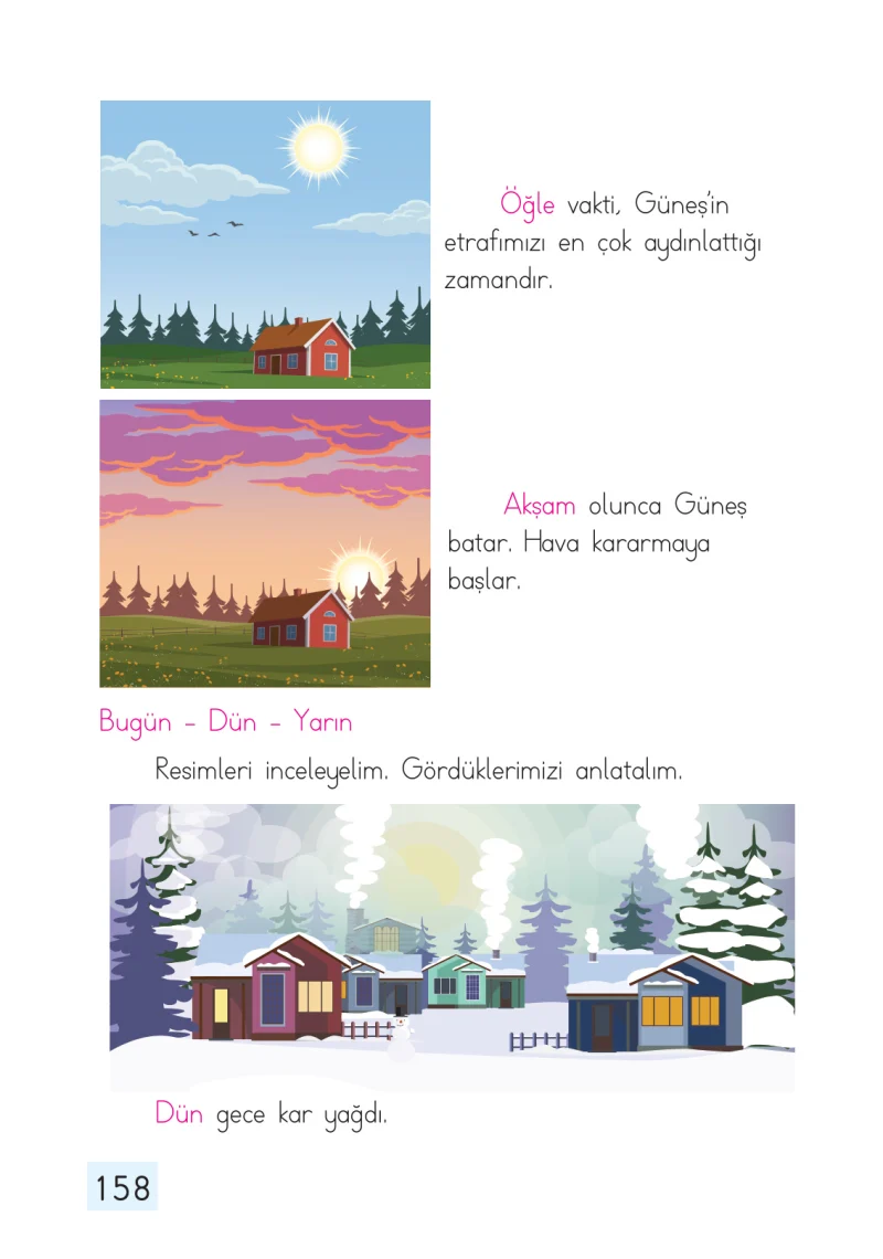 1. Sınıf Matematik Ders Kitabı Cevapları Dizin Yayıncılık Sayfa 158