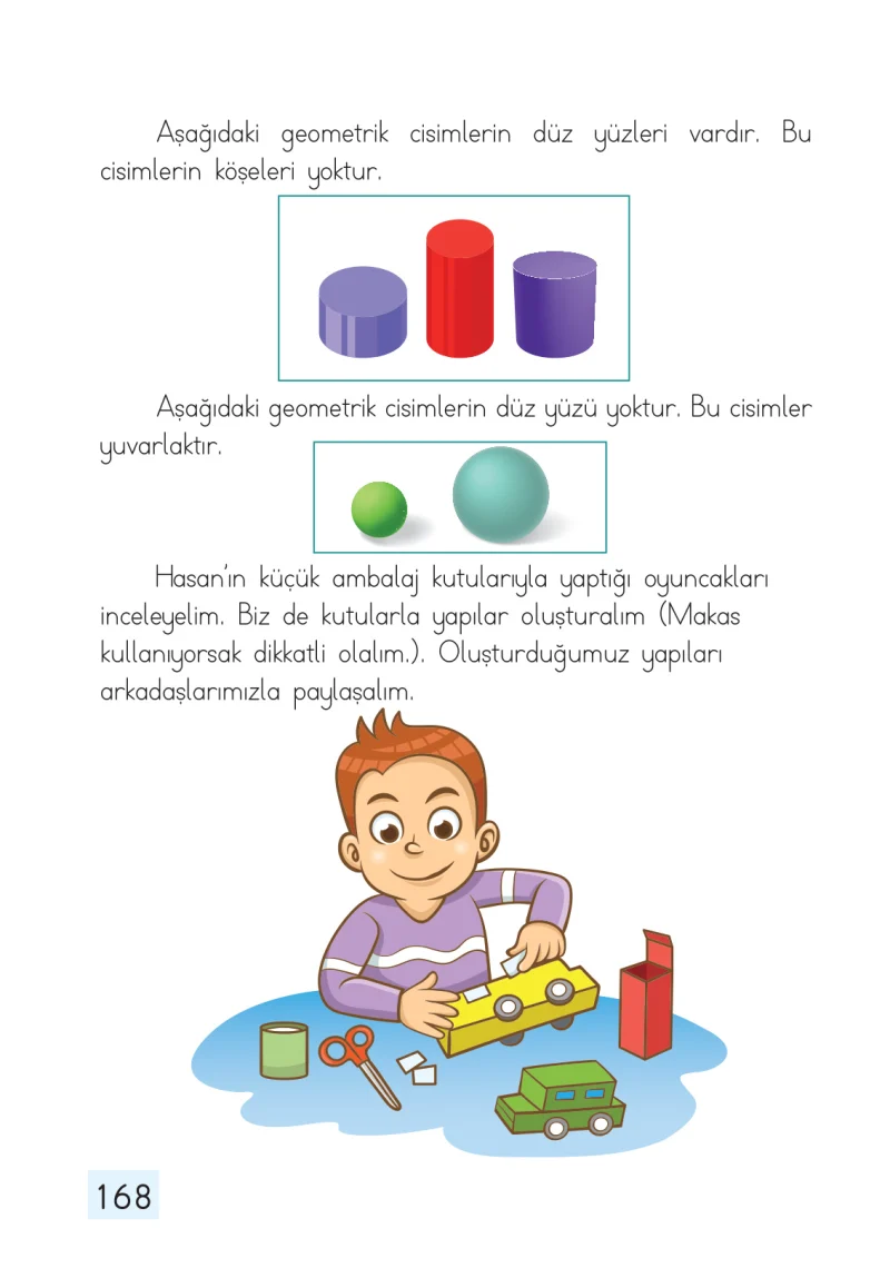 1. Sınıf Matematik Ders Kitabı Cevapları Dizin Yayıncılık Sayfa 168