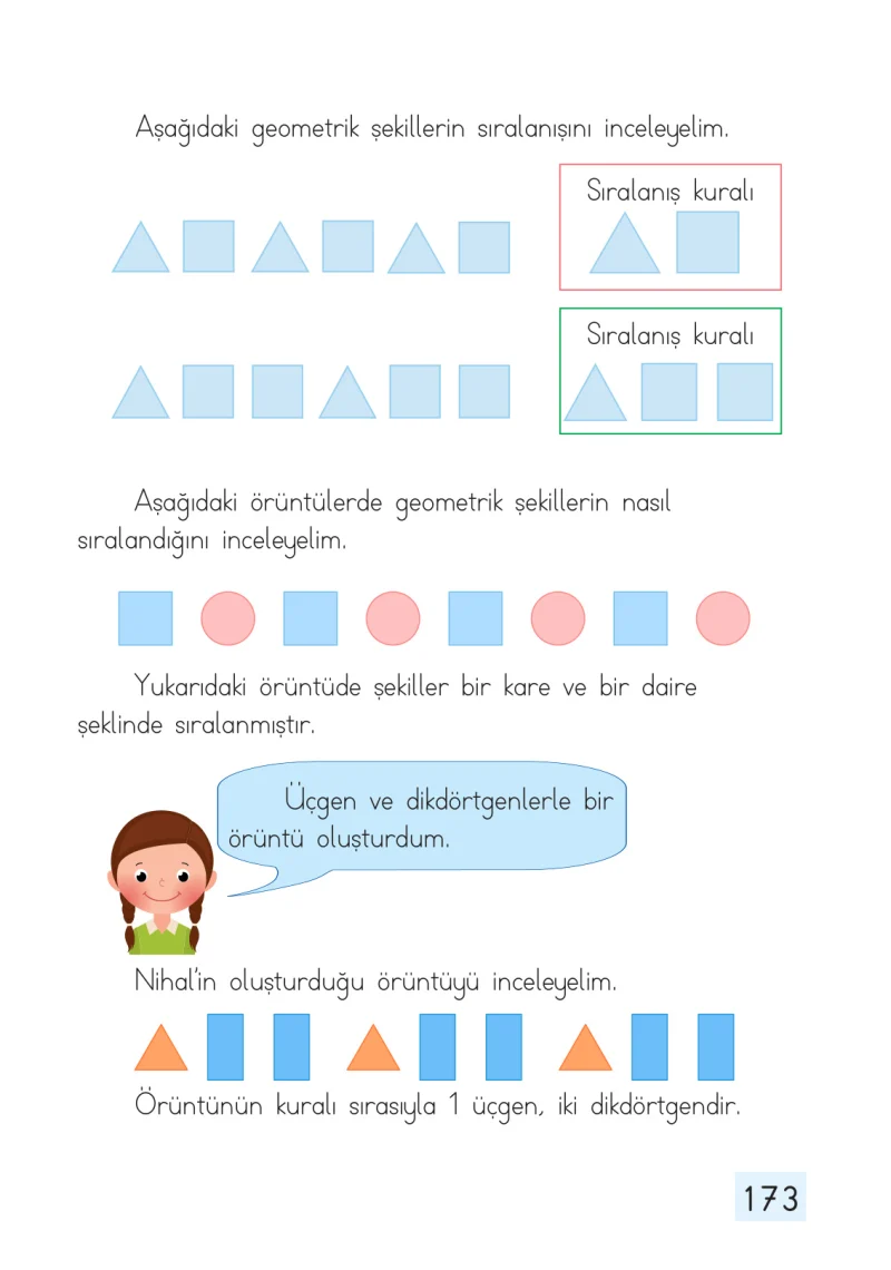 1. Sınıf Matematik Ders Kitabı Cevapları Dizin Yayıncılık Sayfa 173