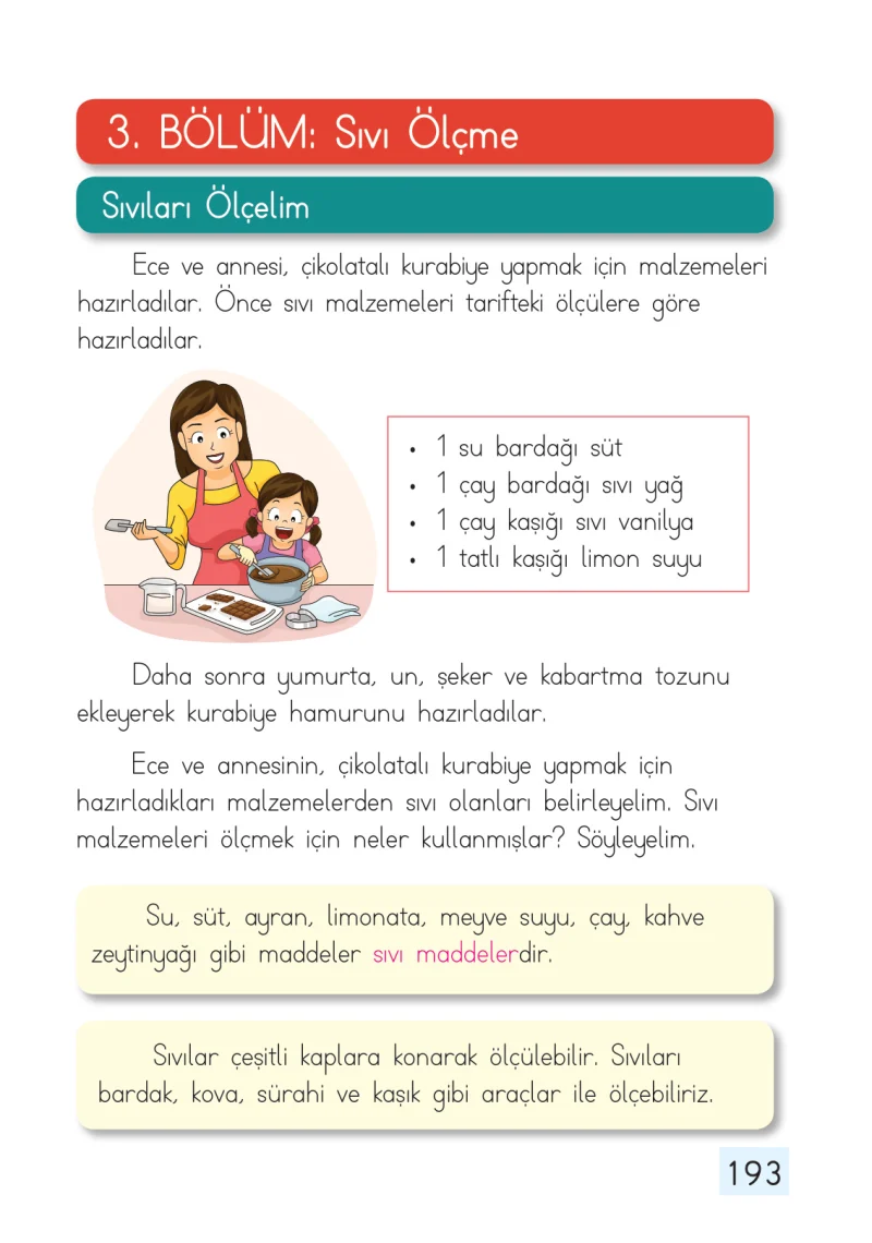 1. Sınıf Matematik Ders Kitabı Cevapları Dizin Yayıncılık Sayfa 193