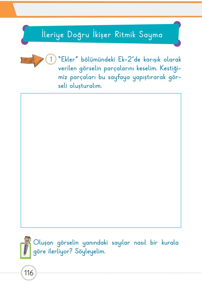 1. Sınıf Matematik Ders Kitabı Cevapları Meb Yayınları 1. Kitap Sayfa 116