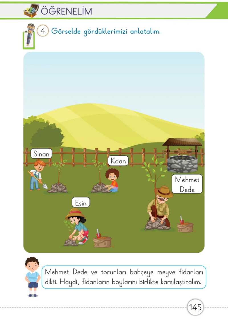 1. Sınıf Matematik Ders Kitabı Cevapları Meb Yayınları 1. Kitap Sayfa 145