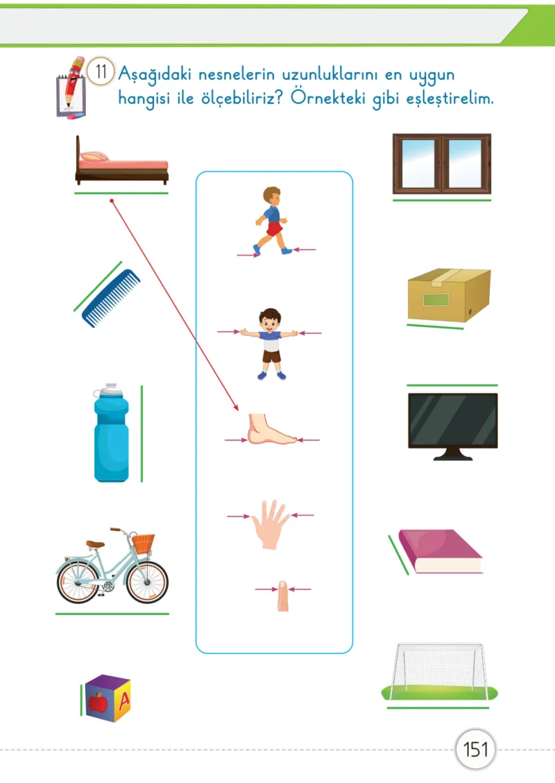 1. Sınıf Matematik Ders Kitabı Cevapları Meb Yayınları 1. Kitap Sayfa 151