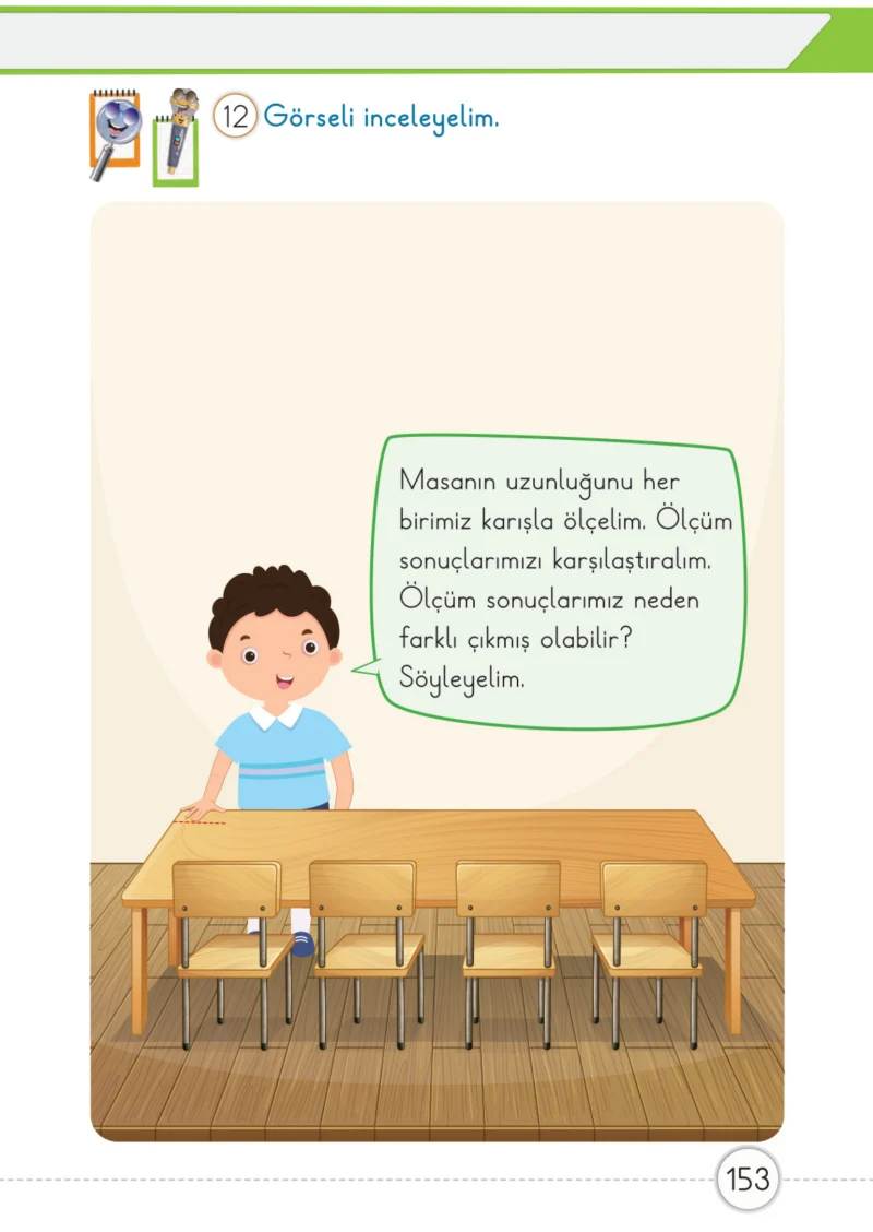 1. Sınıf Matematik Ders Kitabı Cevapları Meb Yayınları 1. Kitap Sayfa 153