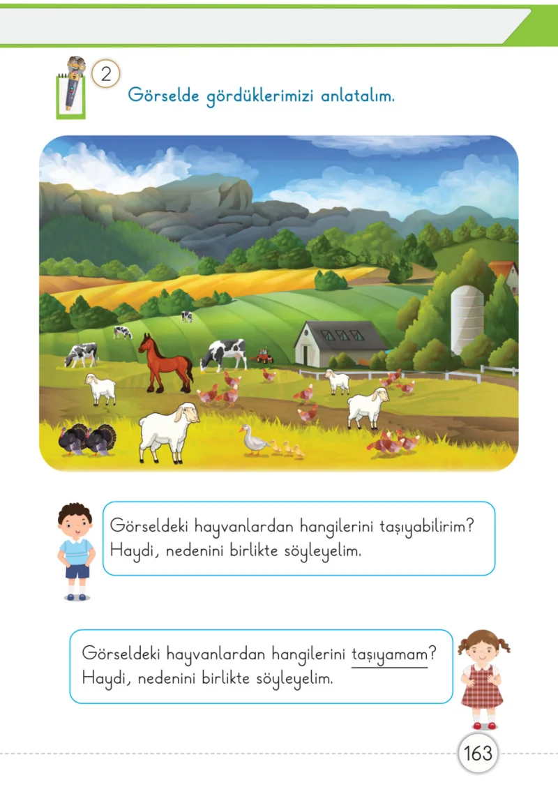 1. Sınıf Matematik Ders Kitabı Cevapları Meb Yayınları 1. Kitap Sayfa 163