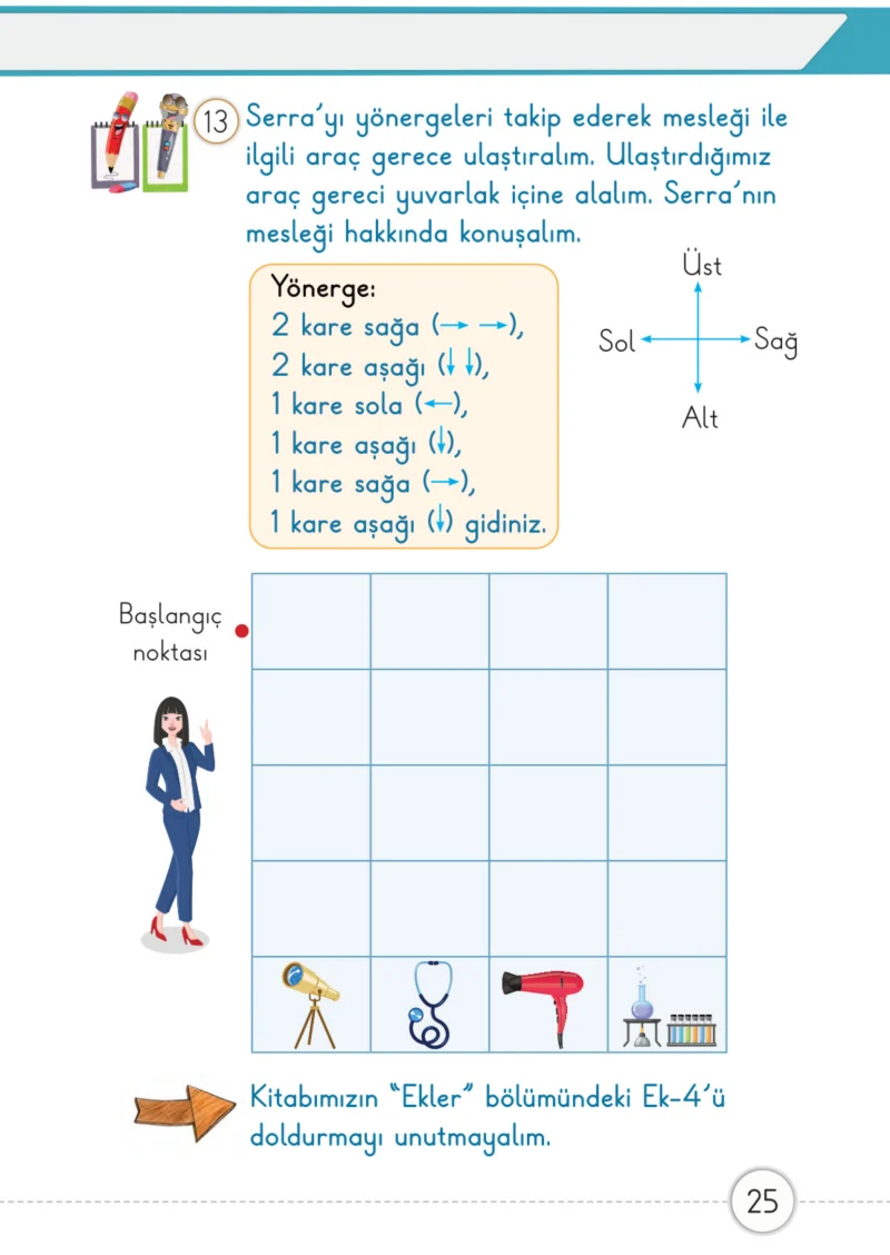 1. Sınıf Matematik Ders Kitabı Cevapları Meb Yayınları 1. Kitap Sayfa 25