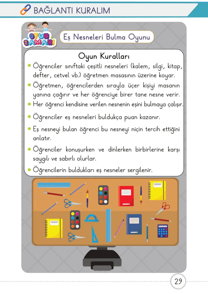 1. Sınıf Matematik Ders Kitabı Cevapları Meb Yayınları 1. Kitap Sayfa 29
