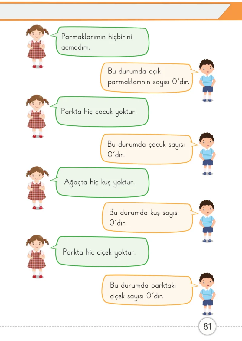 1. Sınıf Matematik Ders Kitabı Cevapları Meb Yayınları 1. Kitap Sayfa 81