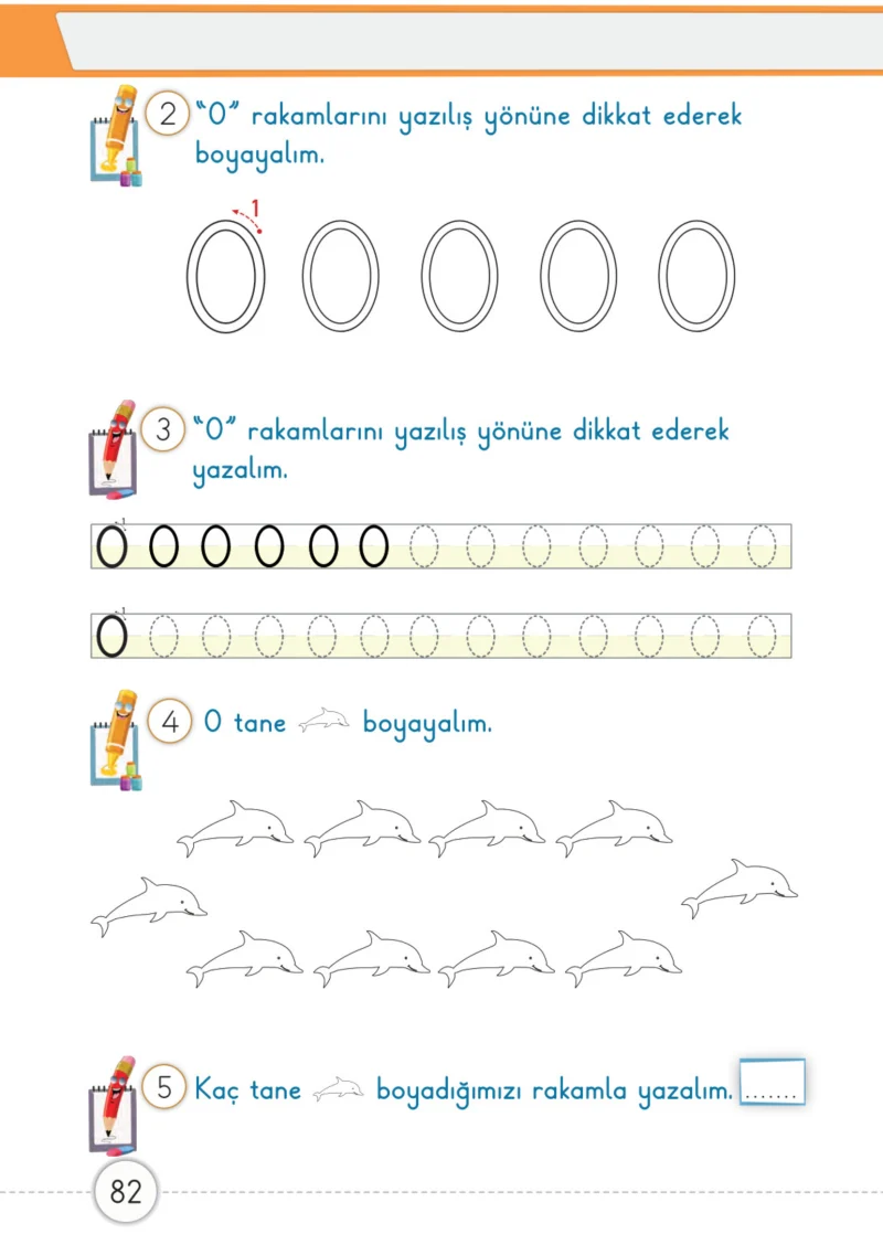 1. Sınıf Matematik Ders Kitabı Cevapları Meb Yayınları 1. Kitap Sayfa 82