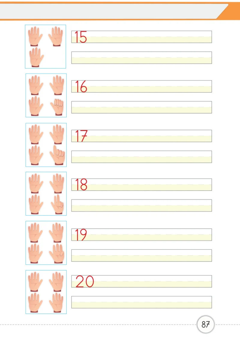 1. Sınıf Matematik Ders Kitabı Cevapları Meb Yayınları 1. Kitap Sayfa 87