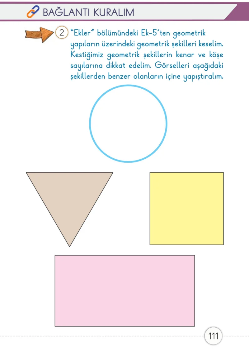 1. Sınıf Matematik Ders Kitabı Cevapları Meb Yayınları 2. Kitap Sayfa 111