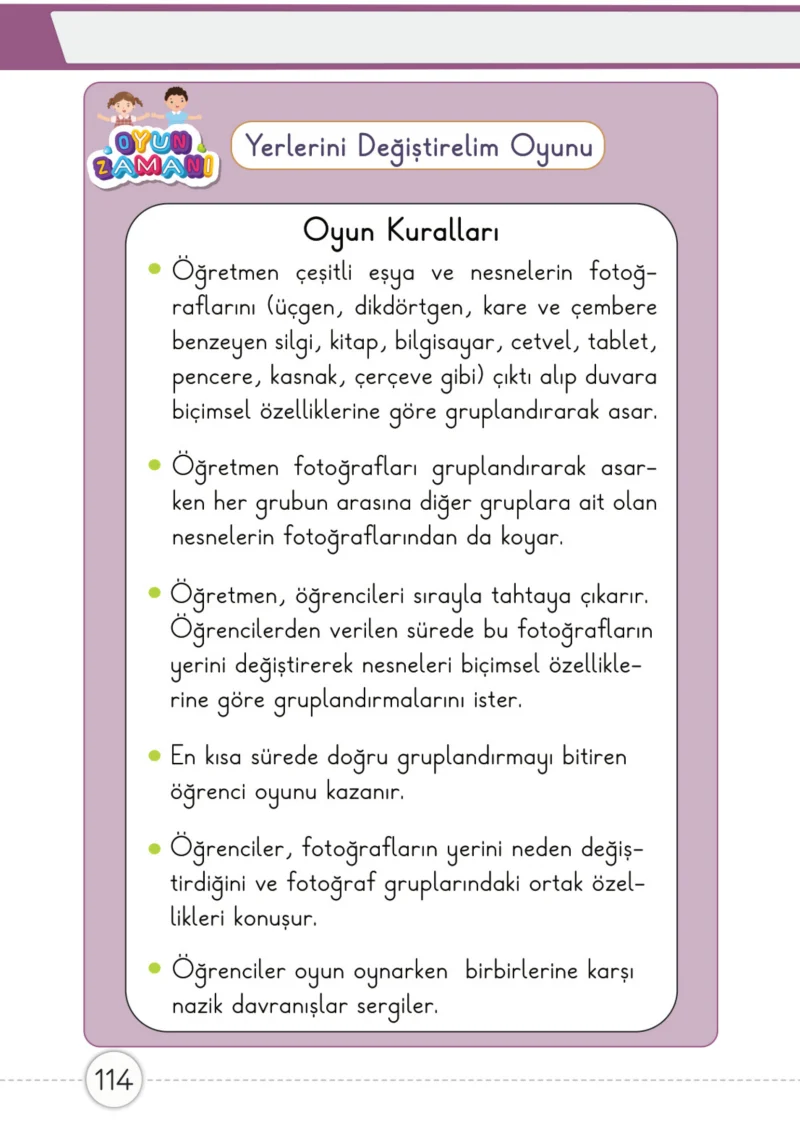 1. Sınıf Matematik Ders Kitabı Cevapları Meb Yayınları 2. Kitap Sayfa 114