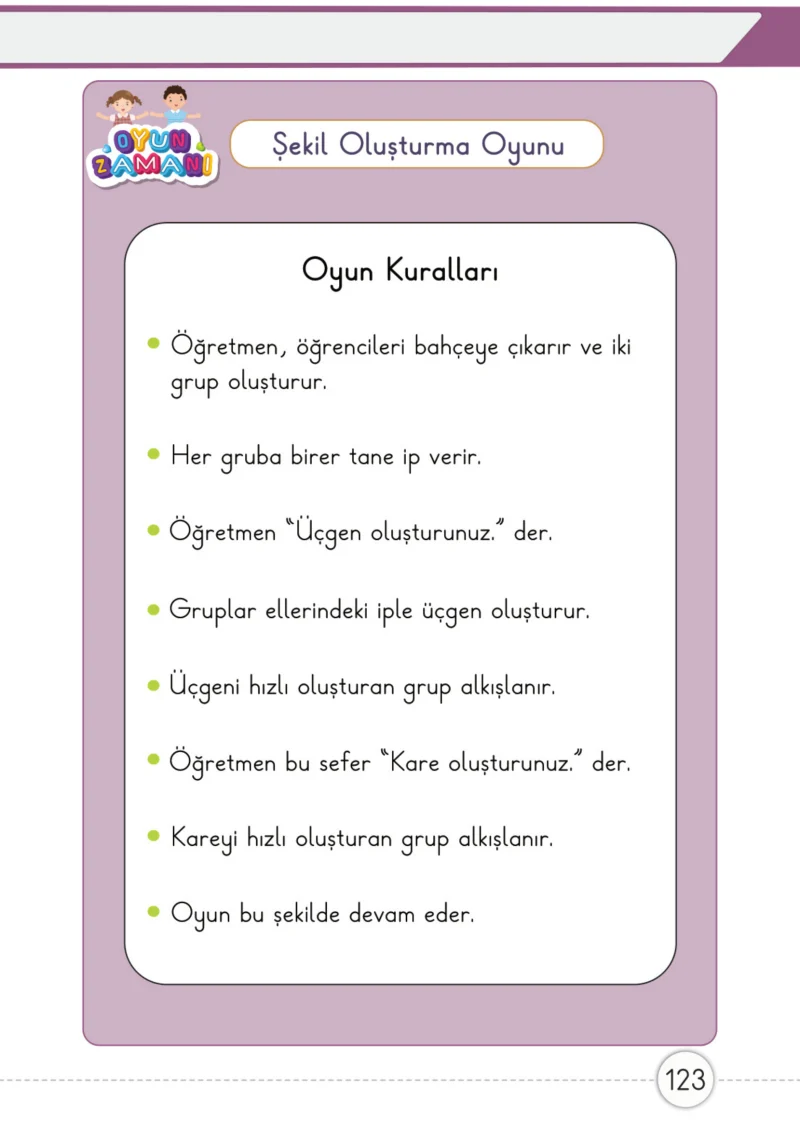 1. Sınıf Matematik Ders Kitabı Cevapları Meb Yayınları 2. Kitap Sayfa 123
