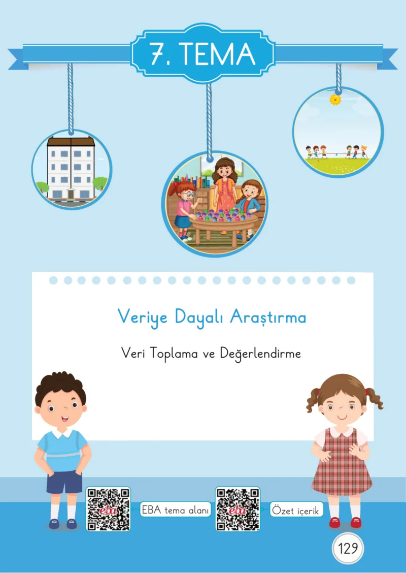 1. Sınıf Matematik Ders Kitabı Cevapları Meb Yayınları 2. Kitap Sayfa 129