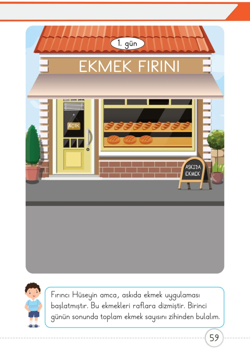 1. Sınıf Matematik Ders Kitabı Cevapları Meb Yayınları 2. Kitap Sayfa 59