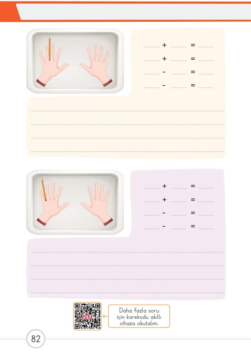 1. Sınıf Matematik Ders Kitabı Cevapları Meb Yayınları 2. Kitap Sayfa 82