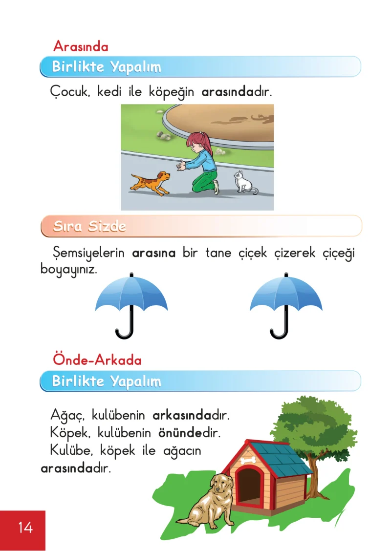 1. Sınıf Matematik Ders Kitabı Cevapları Meb Yayınları Sayfa 14