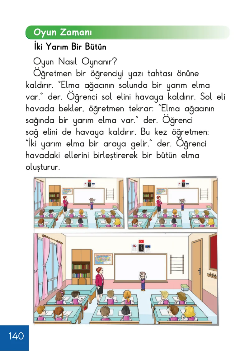 1. Sınıf Matematik Ders Kitabı Cevapları Meb Yayınları Sayfa 140