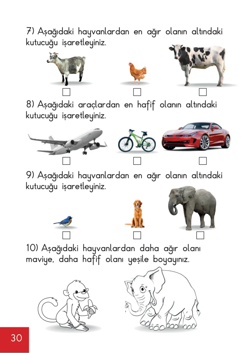 1. Sınıf Matematik Ders Kitabı Cevapları Meb Yayınları Sayfa 30