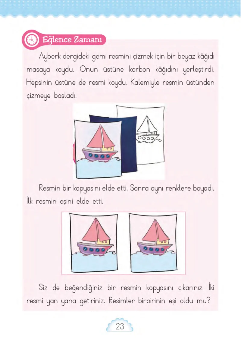 1. Sınıf Matematik Ders Kitabı Cevapları MHG Yayınları Sayfa 23