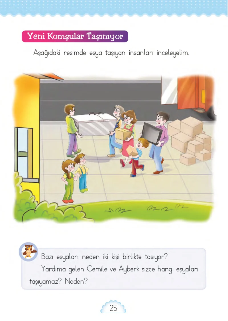 1. Sınıf Matematik Ders Kitabı Cevapları MHG Yayınları Sayfa 25